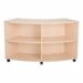 Shapes Series Curved Mobile Shelving
