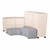 Shapes Series Curved Mobile Shelving