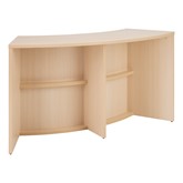 Shapes Series Curved Media Table