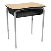 Bow Tie Open Front Desk w/ Laminate Top