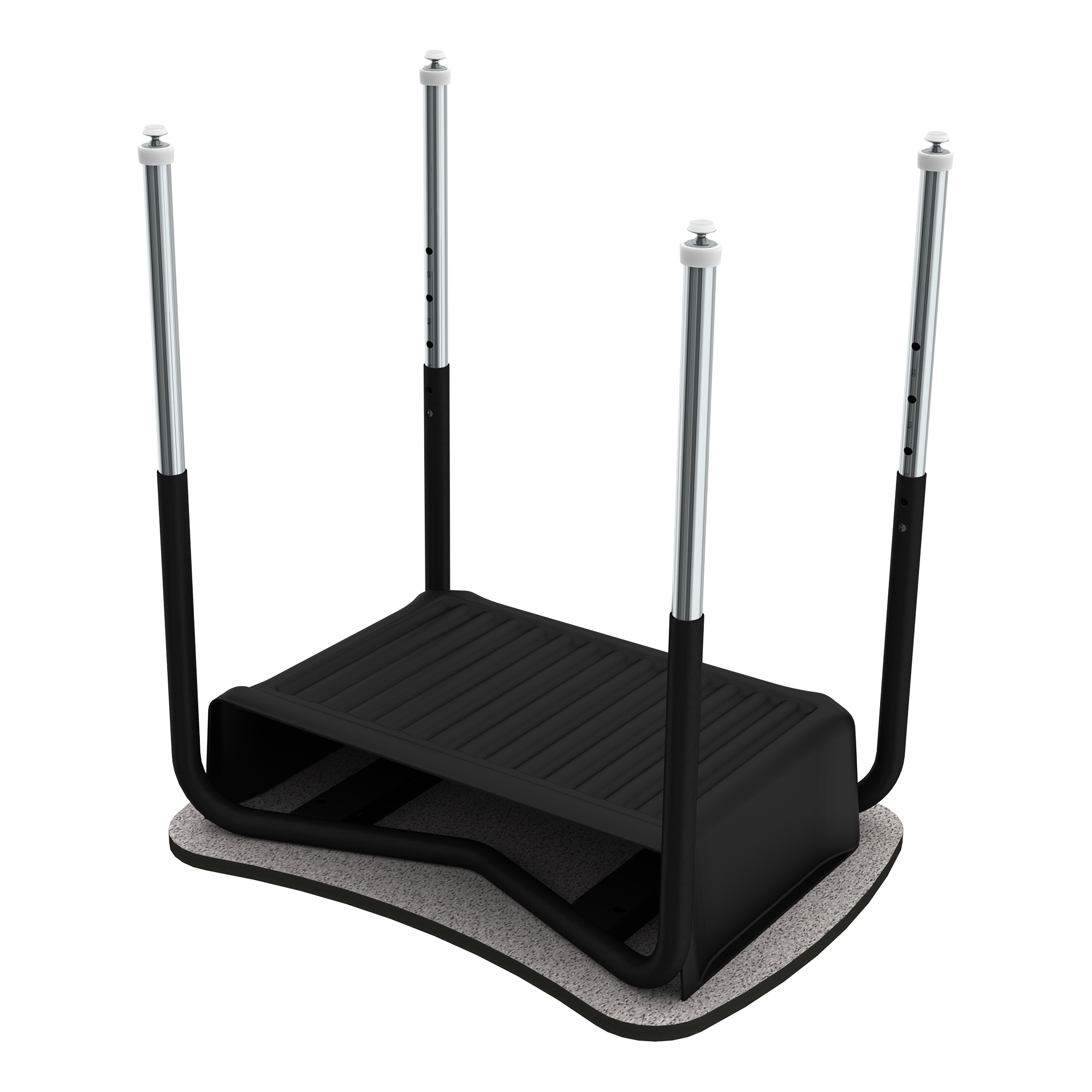 Bow Tie Open Front Desk w/ Laminate Top School Outfitters