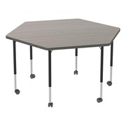 Structure Series Mobile Hex Collaborative Table