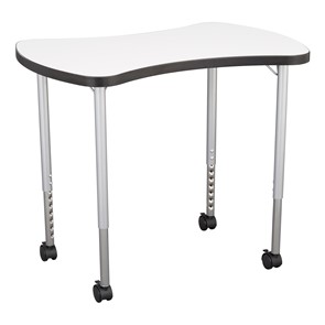 Structure Series Bow Tie Mobile Collaborative Whiteboard Table