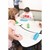 Students writing on the the Structure Series Bow Tie Mobile Collaborative Table w/ Whiteboard Top