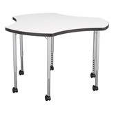 Structure Series Cog Mobile Whiteboard Collaborative Table