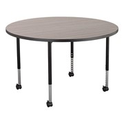 Structure Series Round Mobile Collaborative Table