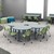 Shapes Accent Series Crescent Collaborative Tables
