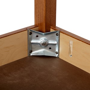 Science Lab Table w/ Laminate Top - Corner Brace