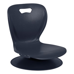 Shapes Series Swivel Floor Chair - Navy