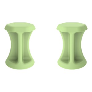 Indoor/Outdoor Plastic EasyRock Stool (Pack of Two)