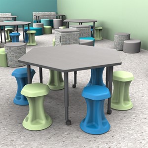 Indoor/Outdoor Plastic EasyRock Stool (Pack of Two)