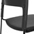 Wave Back Vinyl Seat Stack Chair - Detail