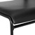 Wave Back Vinyl Seat Stack Chair - Seat - Detail