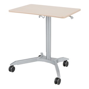 Shapes Series Sit-to-Stand Desk - Maple