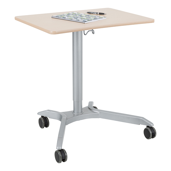 Shapes Series Sit-to-Stand Desk w/ Laminate Top | School Outfitters