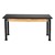 Adjustable-Height Science Lab Table w/ Chemical Resistant Top & Black Legs