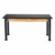 Adjustable-Height Science Lab Table w/ Black Legs & Chemical Resistant Top (24" W x 60" L)