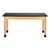 Science Lab Table w/ Chemical Resistance Top & Wood Legs