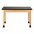 Science Lab Table w/ Wood Legs & High-Pressure Laminate Top (24" W x 48" L)