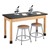 Science Lab Table w/ Wood Legs & High-Pressure Laminate Top