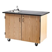 Mobile Science Cart w/ Shelving