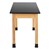 Science Lab Table w/ Wood Legs & Phenolic Top (24" W x 48" L)