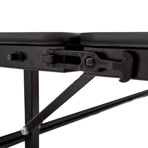 Mobile Convertible Bench Table w/ Particleboard Core - Ganging Mechanism