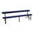 Mobile Convertible Bench Table w/ Particleboard Core