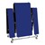 Mobile Bench Cafeteria Table w/ Particleboard Core - Folded