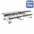 Mobile Bench Cafeteria Table w/ Particleboard Core