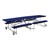 Mobile Bench Cafeteria Table w/ Particleboard Core