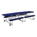 Mobile Bench Cafeteria Table w/ Particleboard Core