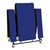 Mobile Bench Cafeteria Table w/ Particleboard Core and Powder Coat Frame (8' L) - Folded