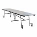 Bedrock Mobile Cafeteria Table w/ Chrome Frame