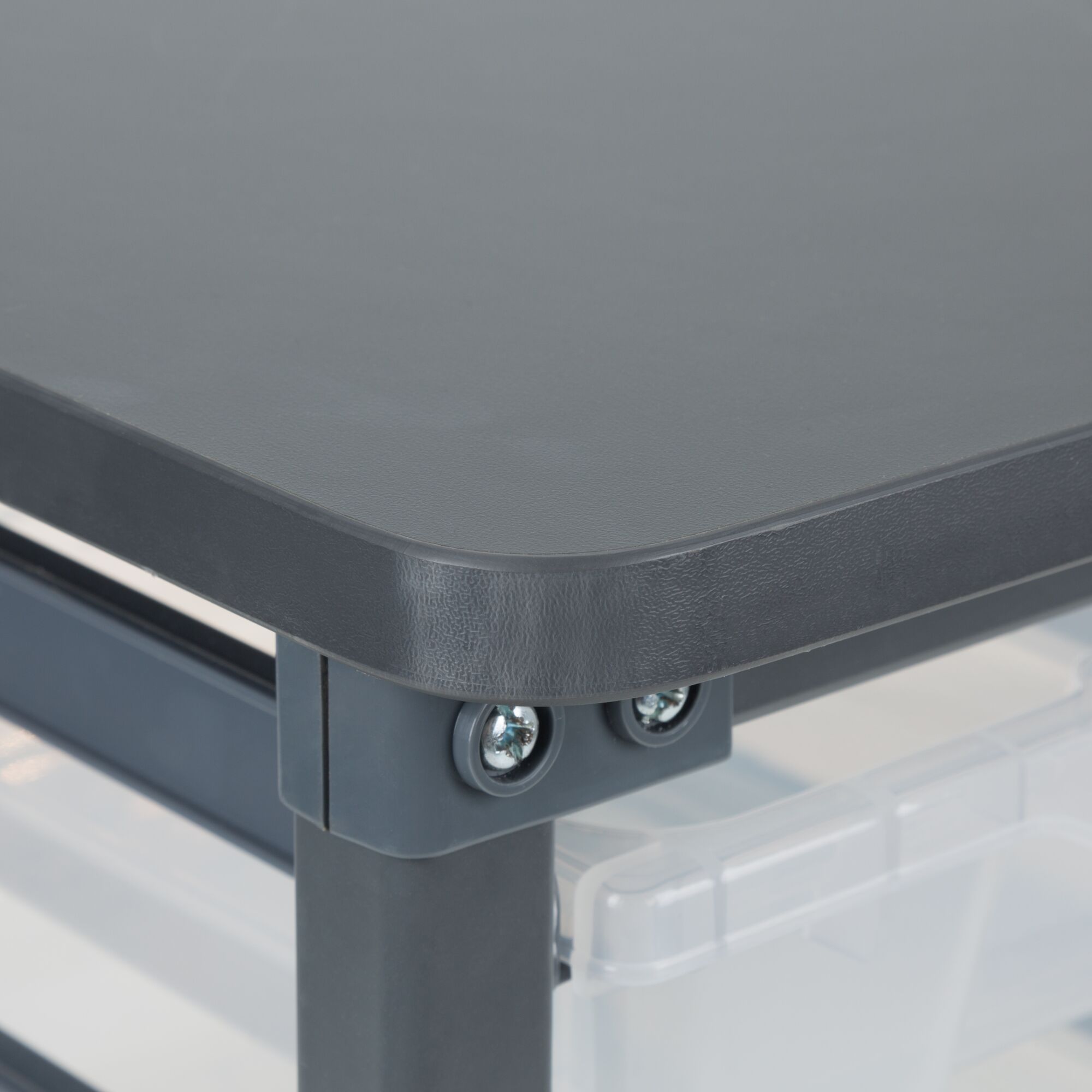 Structure Series Triple-Wide Mobile Classroom Storage Cart - Edge