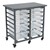 Structure Series Double-Wide Mobile Classroom Storage Cart