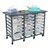 Structure Series Triple-Wide Mobile Classroom Storage Cart