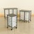 Structure Series Triple-Wide Mobile Classroom Storage Cart