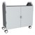 Profile Series Triple-Wide Mobile Classroom Storage Tower w/ Doors