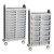 Profile Series Double-Wide Mobile Classroom Storage Tower