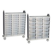 Profile Series Triple-Wide Mobile Classroom Storage Tower