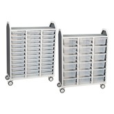 Profile Series Triple-Wide Mobile Classroom Storage Tower