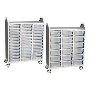Profile Series Triple-Wide Mobile Classroom Storage Tower