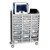 Profile Series Triple-Wide Mobile Classroom Storage Tower (42" W x 49 1/2" H)