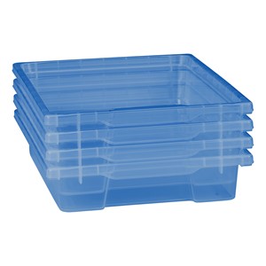 3" Translucent Bins - Stacked