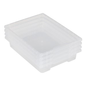 3" Clear Bin - Stacked
