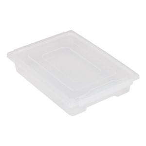 3" Clear Bin - Shown w/ Lid