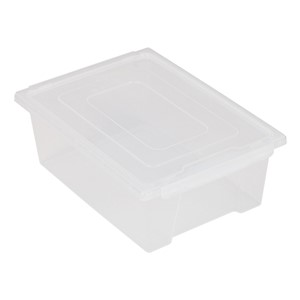 Clear Bins - 6" Bin w/ Lid
