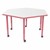 Accent Series Hex Collaborative Whiteboard Table