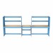 Creation Station Butcher Block Set - One Workbench (30" L x 30" D x 36" H) & Two Tall Workbenches (60" L x 30" D x 70" H)